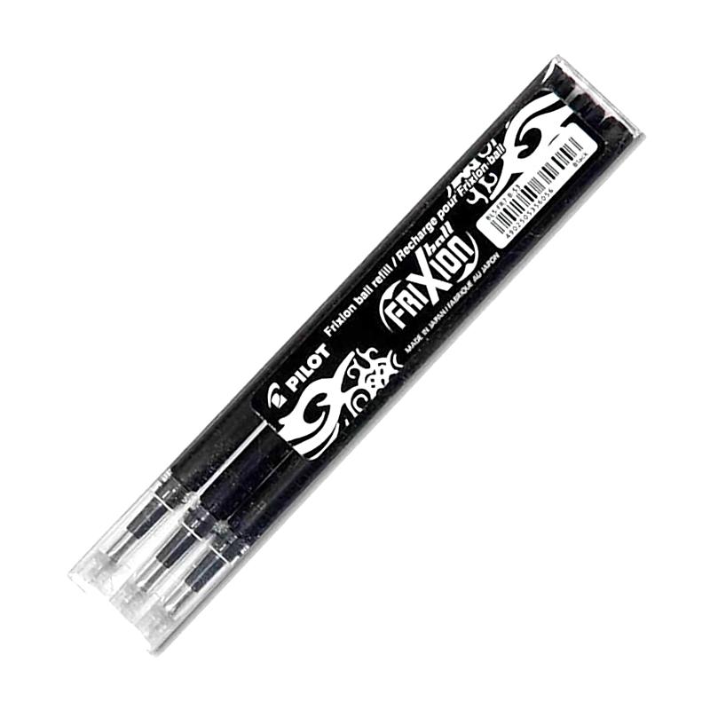 Pilot Roller Frixion Ball Yedek Refil 0.7 mm Siyah 3'lü resmi