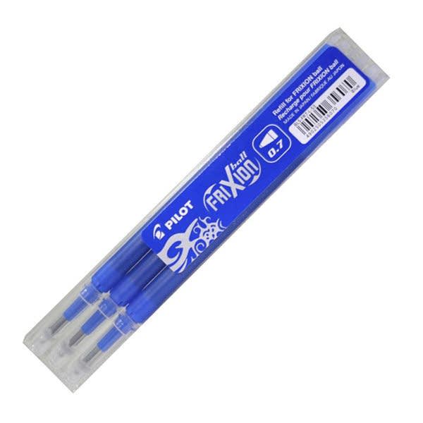 Pilot Roller Frixion Ball Yedek Refil 0.7 mm Mavi 3'lü resmi