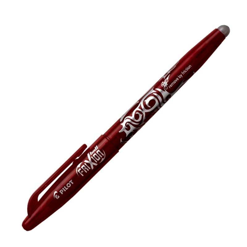 Pilot Frixion Silinebilir Roller Kalem 0.7 mm Kırmızı resmi