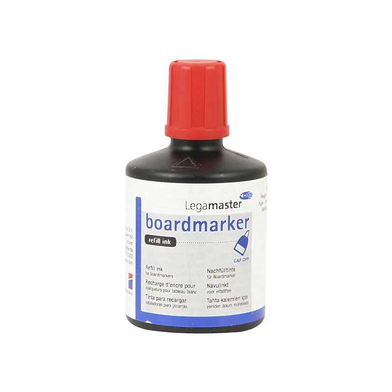 Legamaster Beyaz Tahta Mürekkebi 100 ml Kırmızı resmi