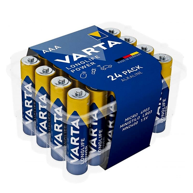 Varta Longlife Power Alkalin Pil AAA 24 Adet resmi