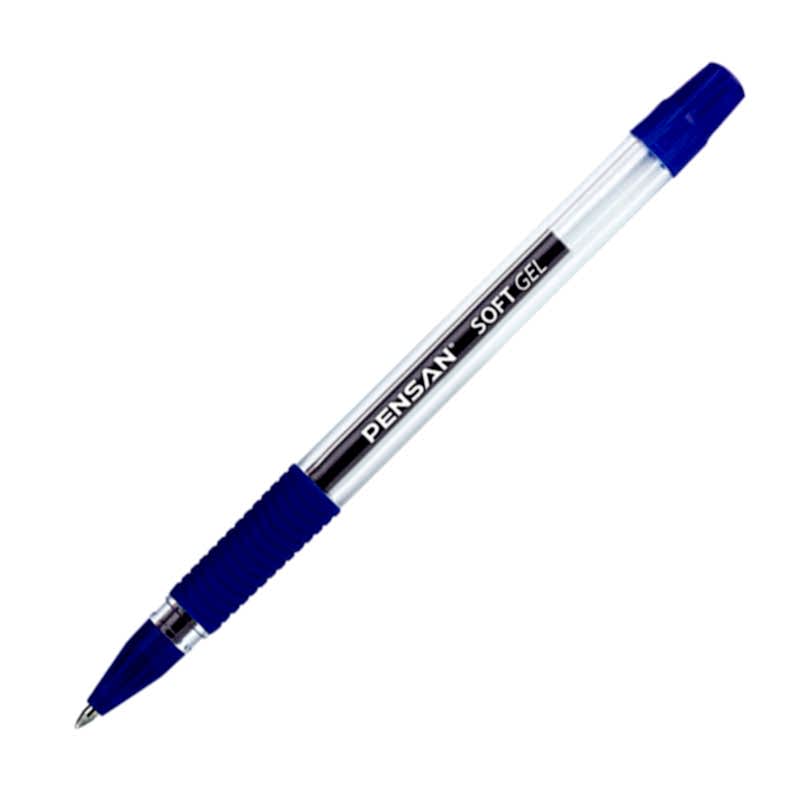 Pensan 2400 Soft Gel Tükenmez Kalem 0.7 mm Mavi resmi
