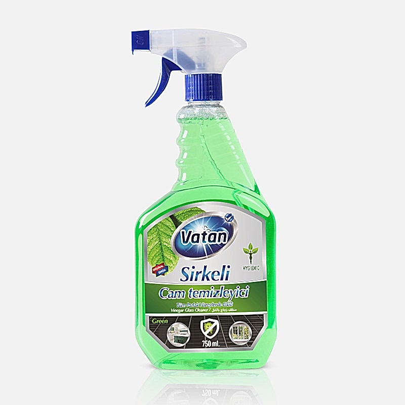 Vatan Sirkeli Cam Temizleyici Sprey Green - 750 ml resmi