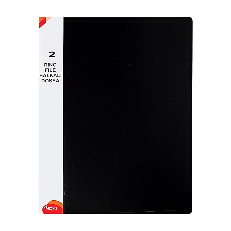 Noki RB512-190 Halkalı Dosya 2 Halka A4 - Siyah resmi