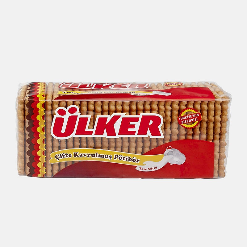 Ülker Pötibör Bisküvi Sade 175 gr  (16 Adet) resmi