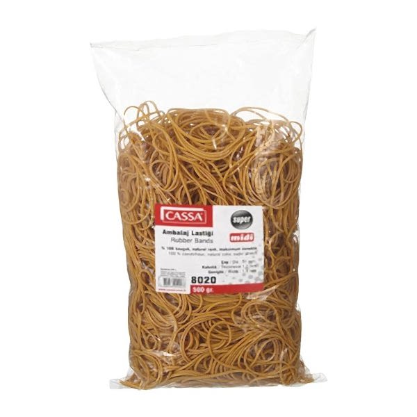 Cassa 8020 Ambalaj Lastiği %100 Kauçuk 500 gr Midi resmi