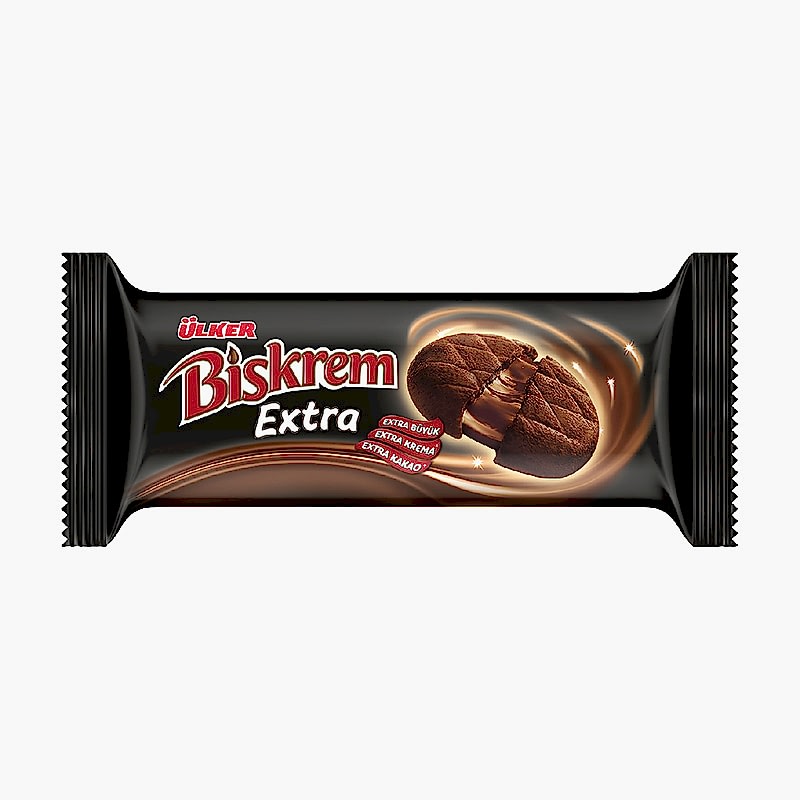 Ülker Biskrem Ekstra Kakaolu Bisküvi 184 Gr 115300 resmi