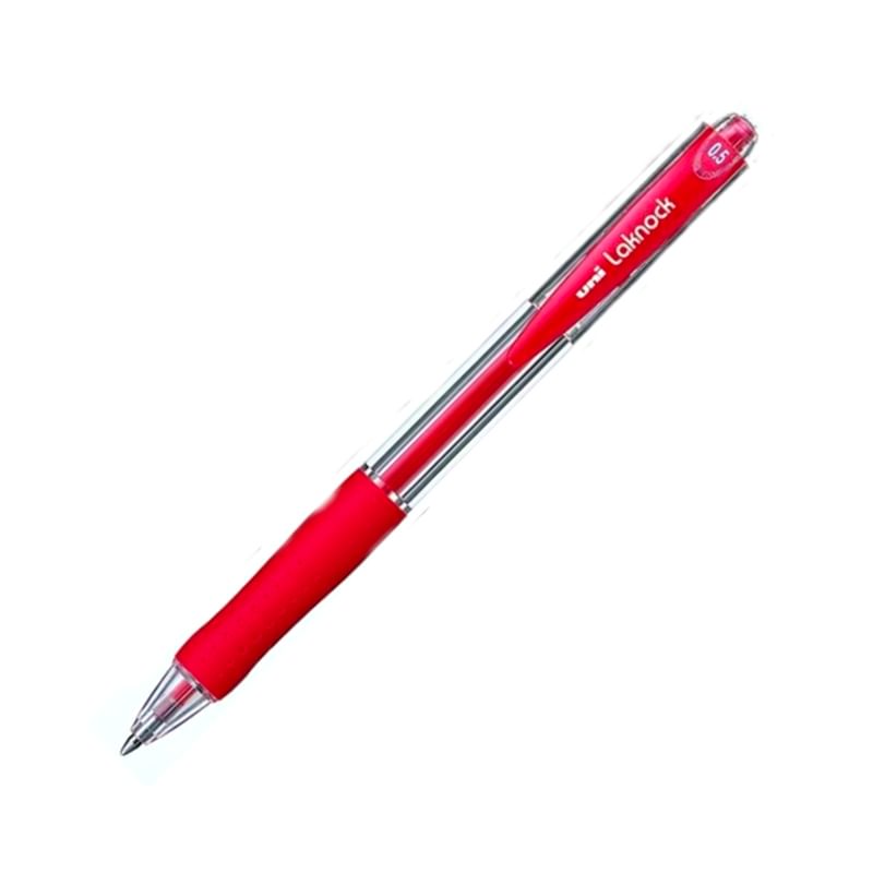 Uni-Ball SN-100 Tükenmez Kalem Laknock 0.5 mm Kırmızı resmi
