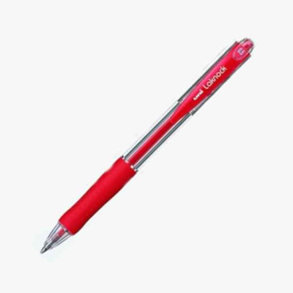 Uni-Ball SN-100 Tükenmez Kalem Laknock 0.5 mm Kırmızı resmi