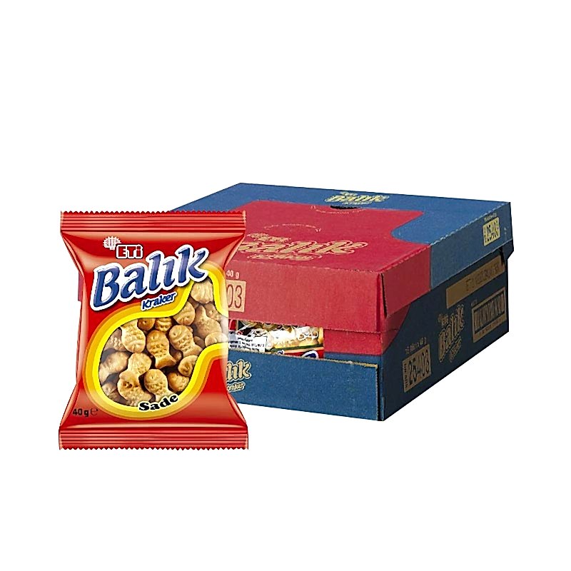 Eti Balık Kraker 85 gr 3540300 (14 Adet) resmi