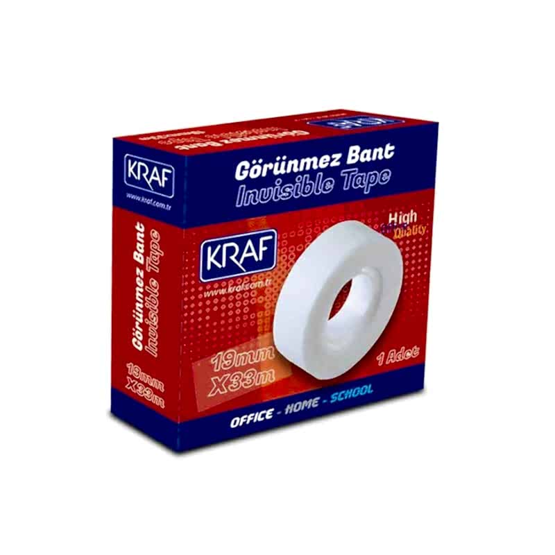 Kraf 1933 Görünmez Bant 19 mm x 33 m resmi