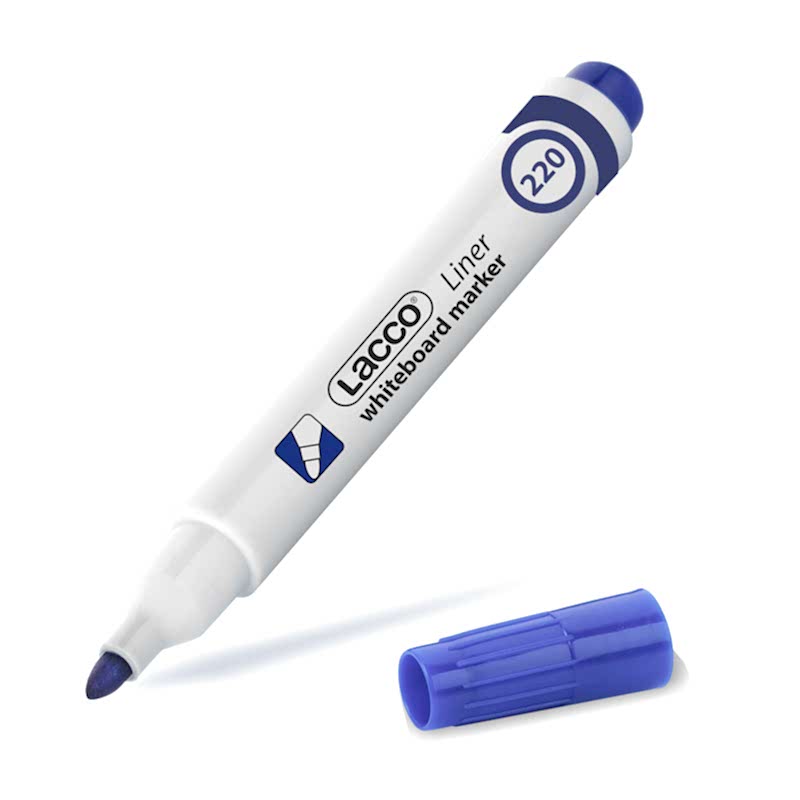 Lacco 220 Liner Beyaz Yazı Tahtası Kalemi Mavi resmi
