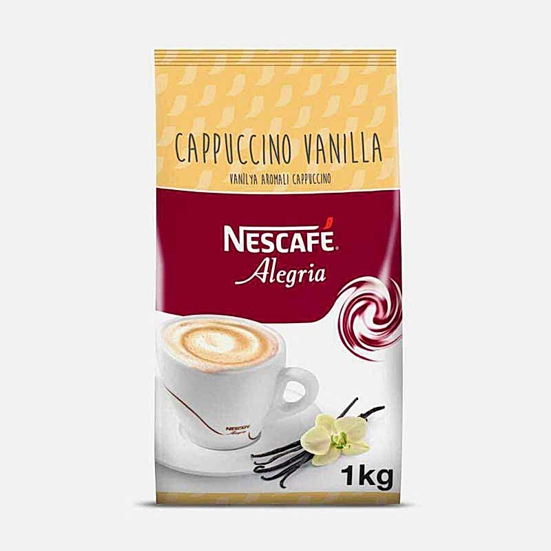 Nescafe Cappuccino Vanilya 1 Kg resmi