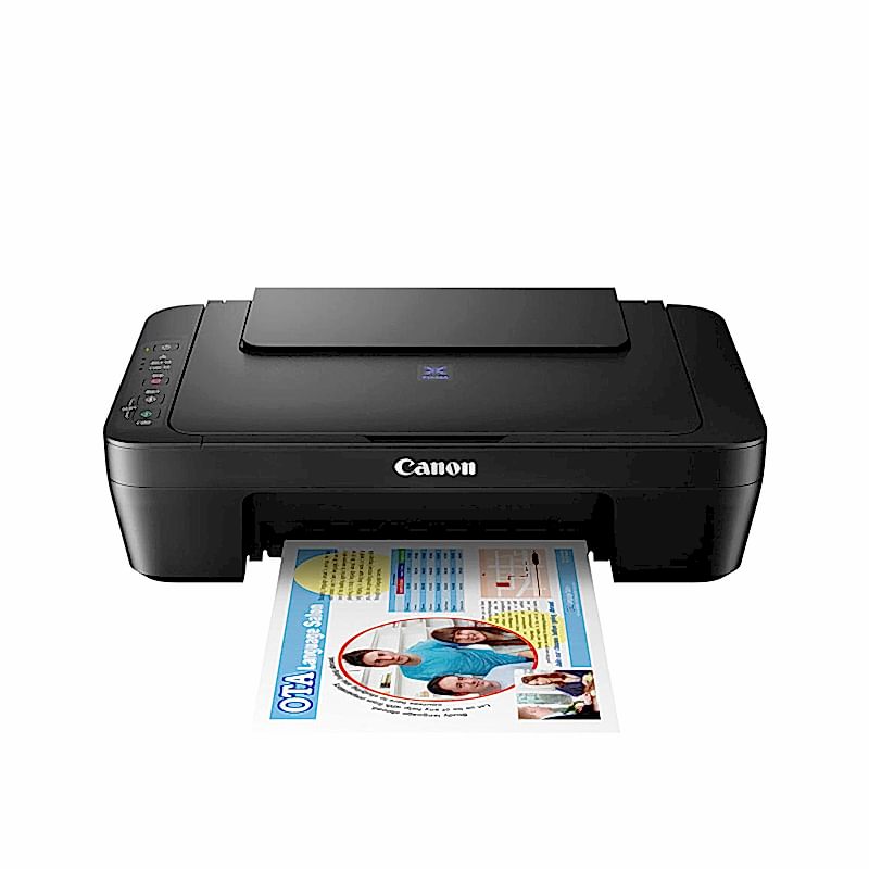 Canon Pixma E414 Yazıcı Tarayıcı Fotokopi Renkli Mürekkep Kartuşlu Yazıcı resmi