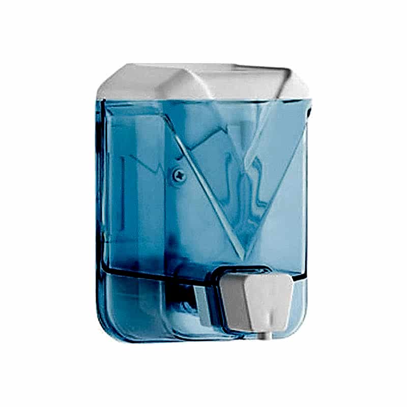 Ceymop Sıvı Sabun Dispenseri 500 ml Şeffaf Mavi resmi
