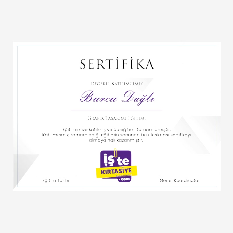 Sertifika resmi