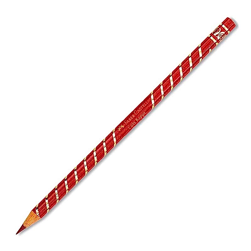 Faber Castell Lüks Kopya Boya Kurşun Kalemi Kırmızı 1415 resmi