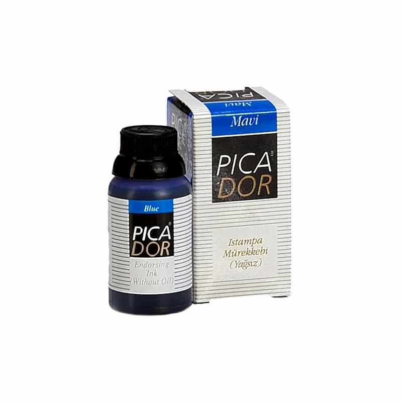 Picador Istampa Mürekkebi 30 ml - Mavi resmi