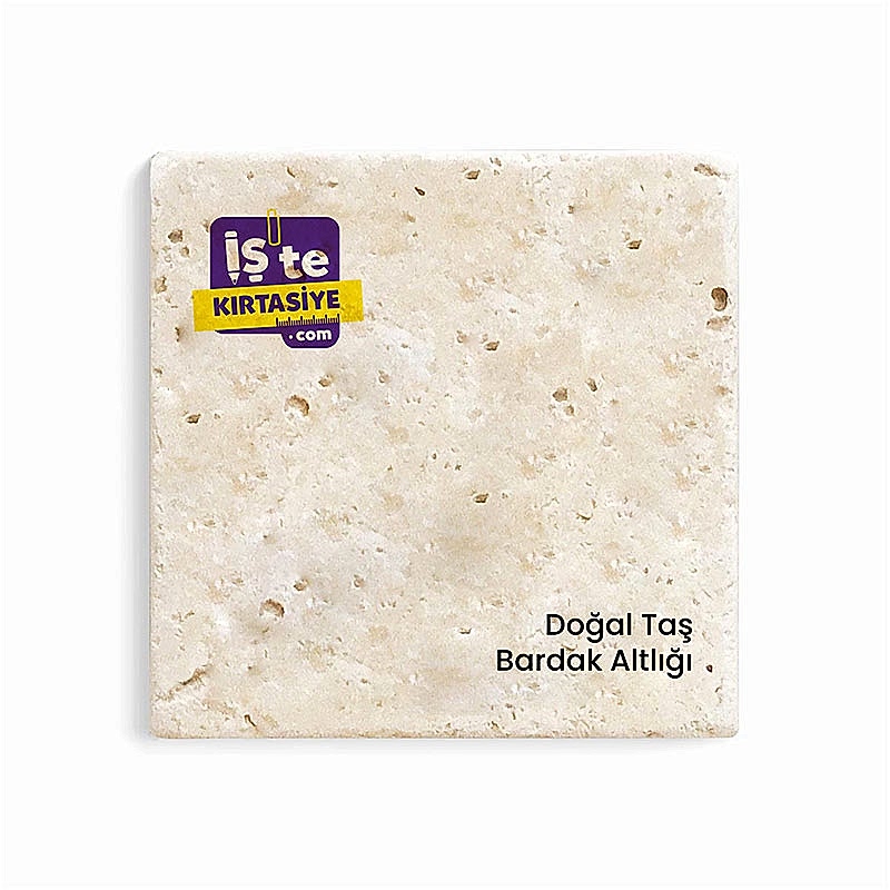 Doğal Taş Bardak Altlığı resmi