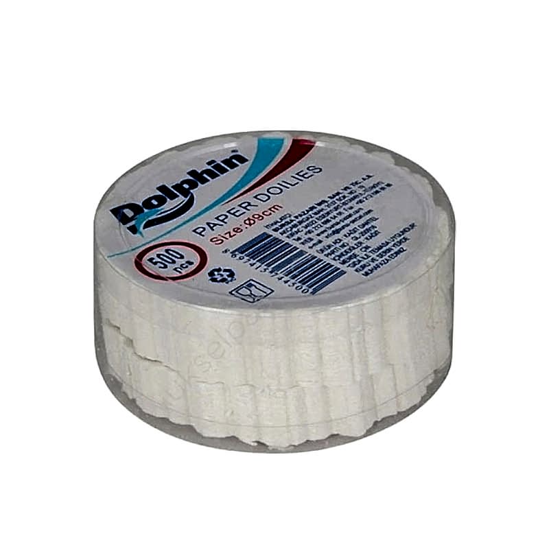 Dolphin Kağıt Dantel Bardak Altlığı 90 mm 500 Adet resmi
