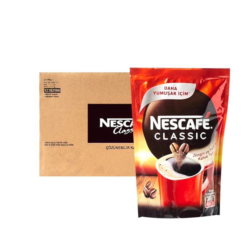 Nescafe Classic Çözünebilir Kahve 200 gr (6 Adet) resmi