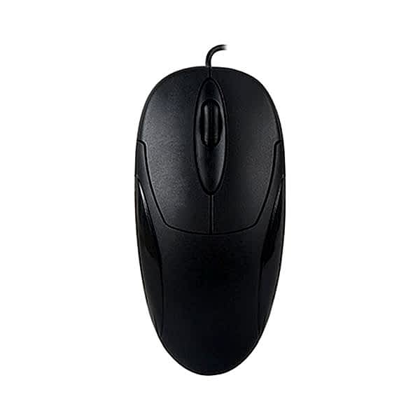 Everest SM-216 Usb Kablolu Optik Mouse - Siyah resmi