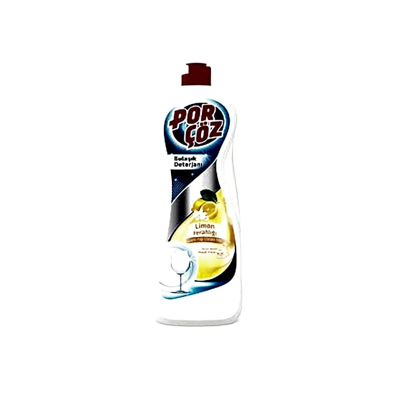 Porçöz Elde Yıkama Bulaşık Deterjanı Limon 675 ml resmi