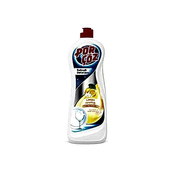 Porçöz Elde Yıkama Bulaşık Deterjanı Limon 675 ml resmi
