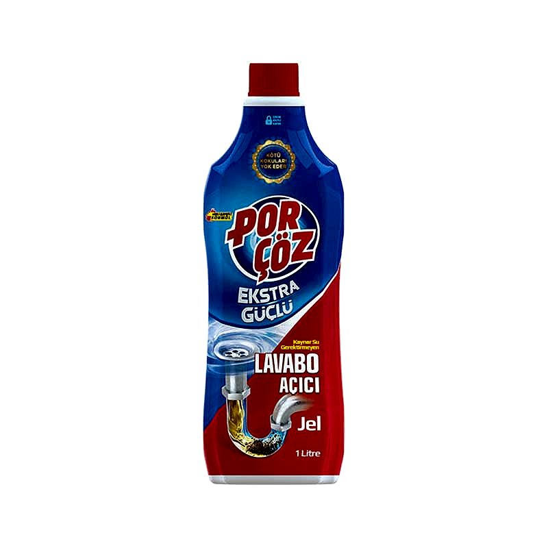 Porçöz Jel Lavabo Açıcı 1 Lt resmi
