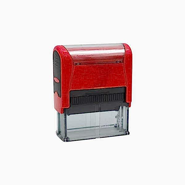 Mobi Stamps 4312 Otomatik Kaşe 18x47 mm Siyah Keçe  resmi