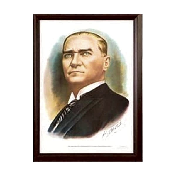 Inter Atatürk Portresi Çerçeve 35x50 INT-824 4L resmi