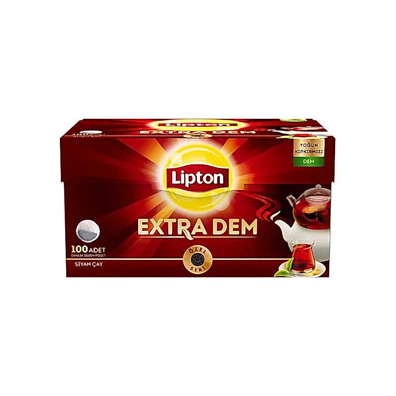 Lipton Extra Demlik Poşet Çay 3,2 gr 48'li resmi