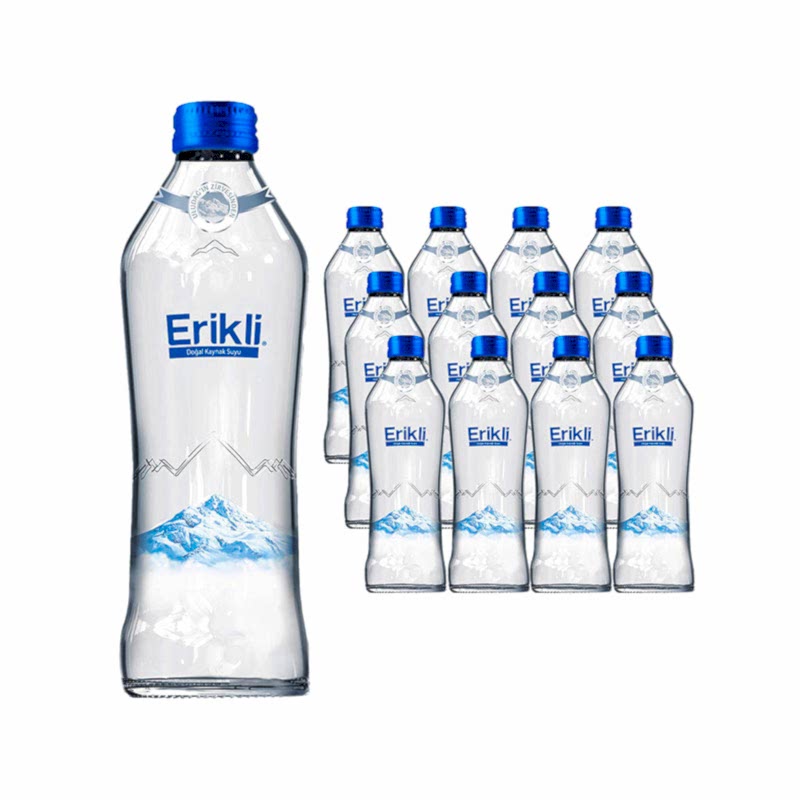 Erikli Cam Su 0.33  (12 Adet) resmi