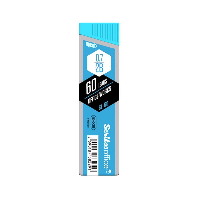 Sckriss Min Kalem Ucu 0.7 mm 2B SL-60 resmi