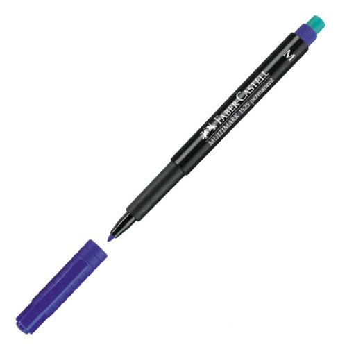 Faber Castell 1525 M Permanent Asetat Kalemi 1.0 mm - Mavi