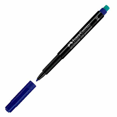 Faber Castell 1525 M Permanent Asetat Kalemi 1.0 mm - Mavi