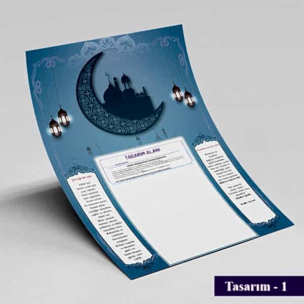 2025 İmsakiye resmi