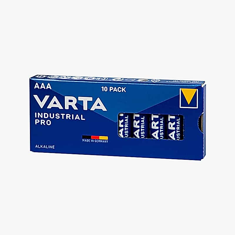 Varta AAA Endüstriyel Alkalin İnce Pil 10'lu resmi
