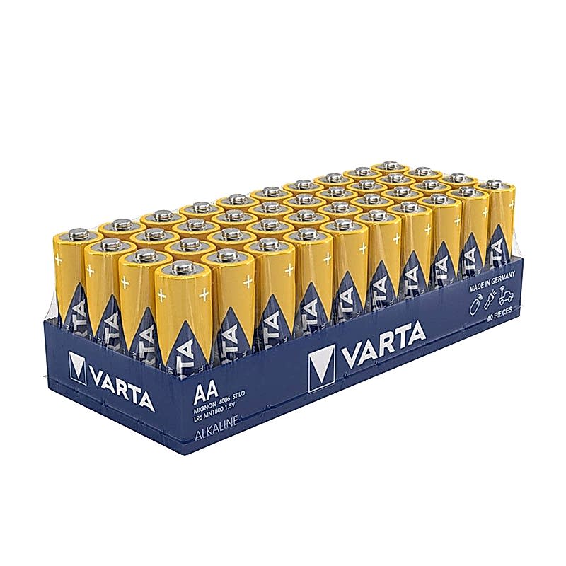 Varta AA Endüstriyel Alkalin Pil 4'lü (10 Adet) resmi