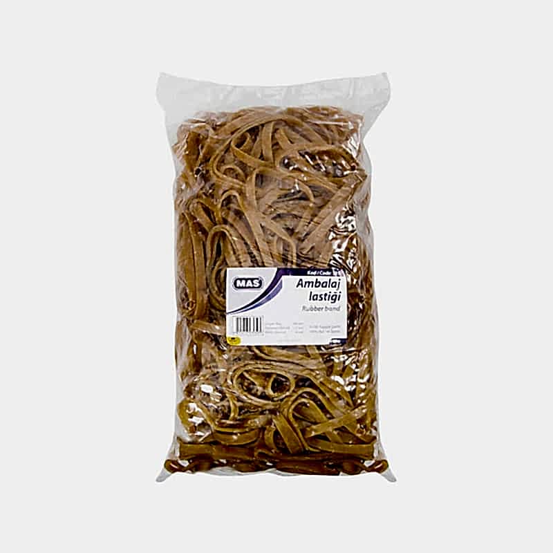 Mas 395 Ambalaj Lastiği %100 Kauçuk 500 gr Geniş resmi