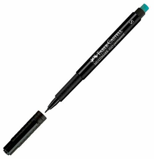 Faber Castell 1523 S Permanent Asetat Kalemi 0.4 mm - Siyah