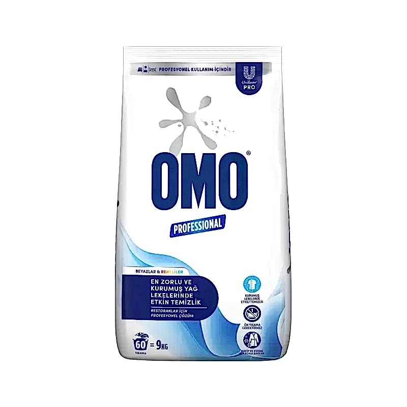 Omo Professional Toz Deterjan 9 kg Restoranlar İçin resmi
