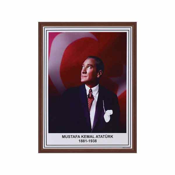 Panda Atatürk Portresi Mdf Çerçeve PAN408  resmi