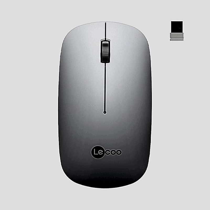 Lecoo WS214 Kablosuz 1200DPI 3 Tuşlu Optik Mouse Beyaz resmi