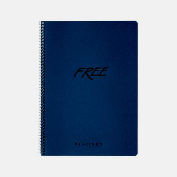 Keskin Color Free Platinum Spiralli Defter A4 80 Yaprak Çizgili resmi