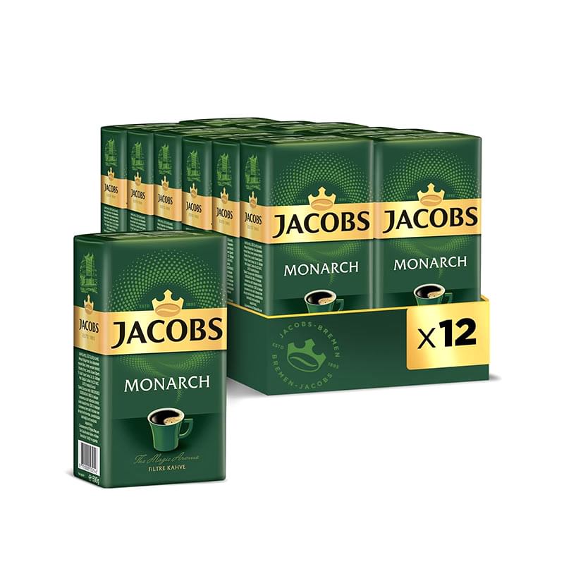 Jacobs Monarch Filtre Kahve 500 gr (12 Adet) resmi