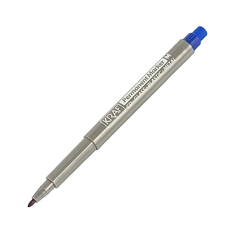 Kraf 260 Asetat Kalemi Silgili 0.8 mm Mavi resmi