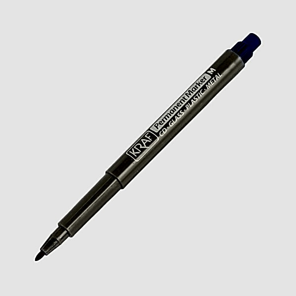 Kraf 260 Asetat Kalemi Silgili 0.8 mm Mavi resmi