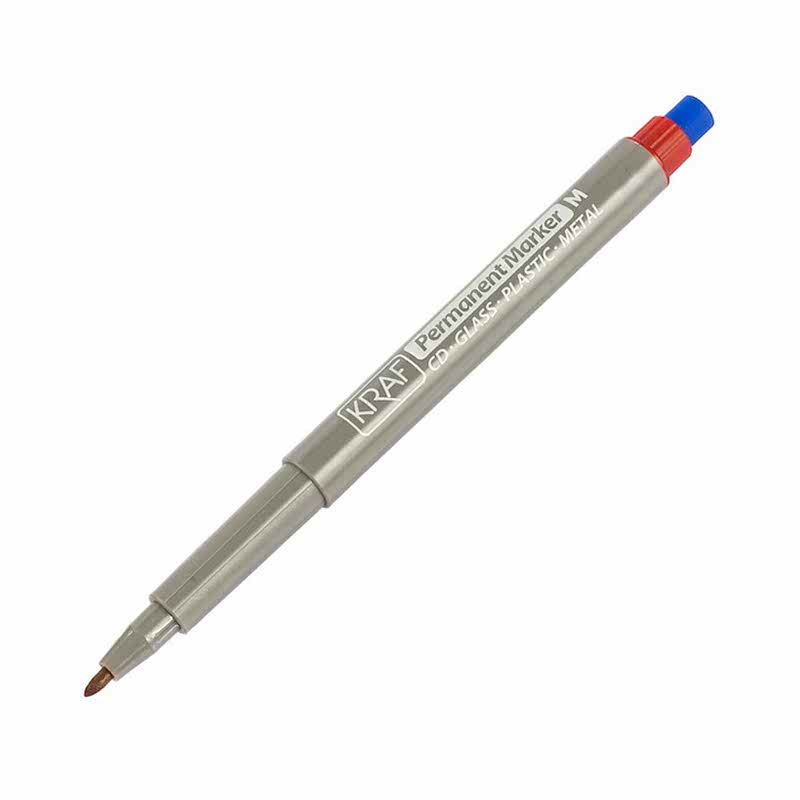 Kraf 260 Asetat Kalemi Silgili 0.8 mm Kırmızı resmi