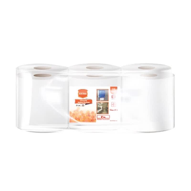 Extrasoft Hareketli Kağıt Havlu 21 cm x 50 m 3.0 kg 6'lı Paket resmi